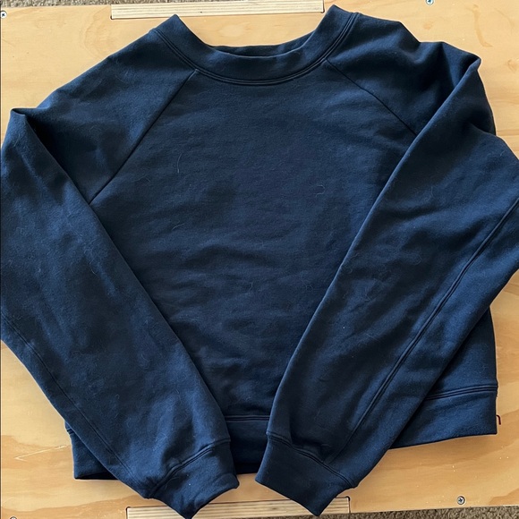 Born Primitive Tops - Born Primitive Navy Crop Sweater